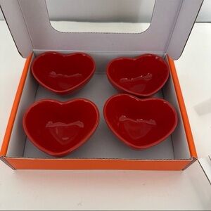Le Creuset Mini Heart Pinch Bowl, Set of 4